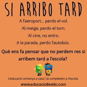 Foto si arribem tard