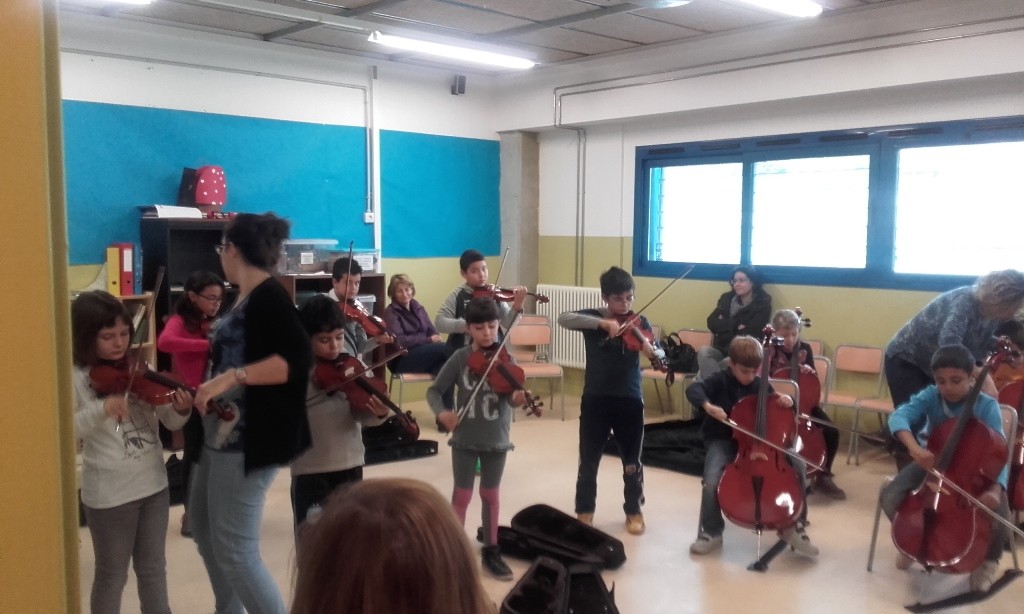 Portes obertes classe de música