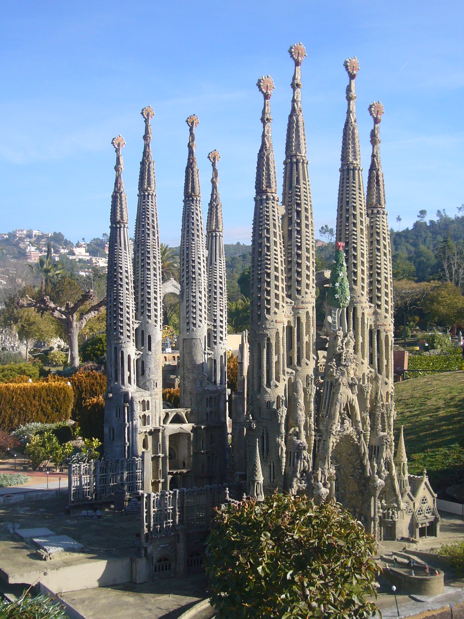 Catalunya_en_Miniatura-Sagrada_familia