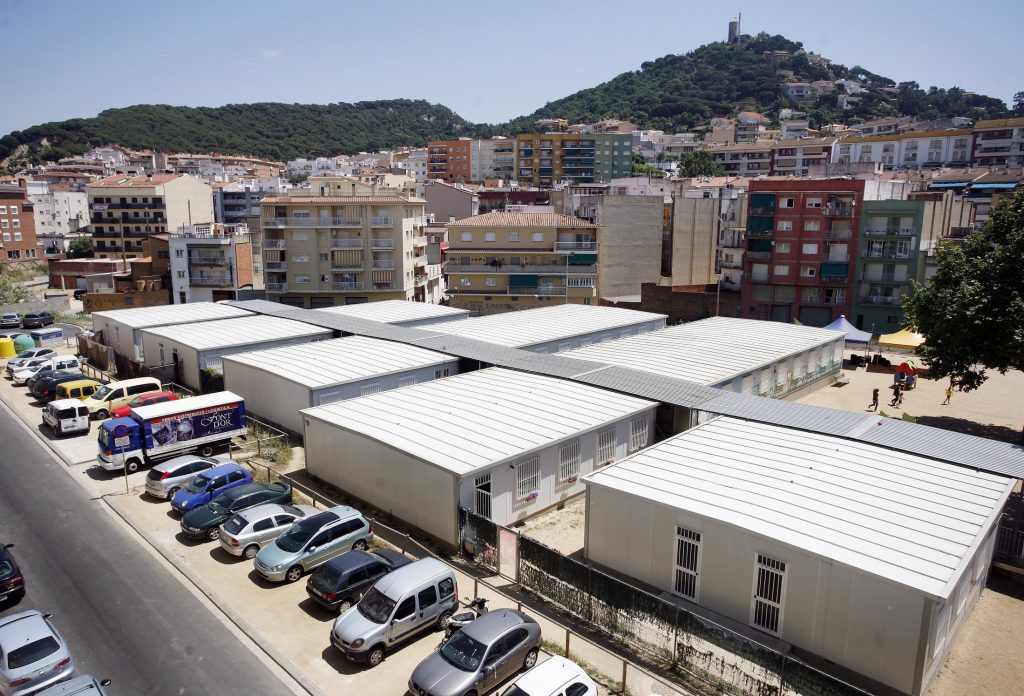 El CEIP Sa Forcanera es una escola de 9 barracons i 440 alumnes.25-05-11.Blanes.Fotos de Celia Atset.Dirari Ara.