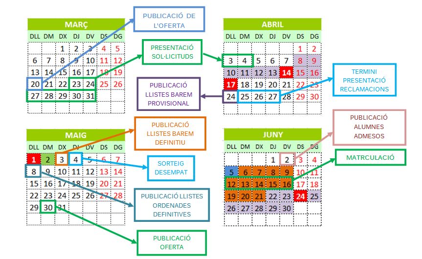 calendaripreinscripció