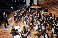 Jordi Guri, director de l'orquestra Raval Simfònic. 