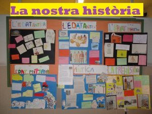La nostra història