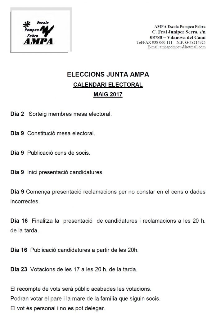 eleccions 2