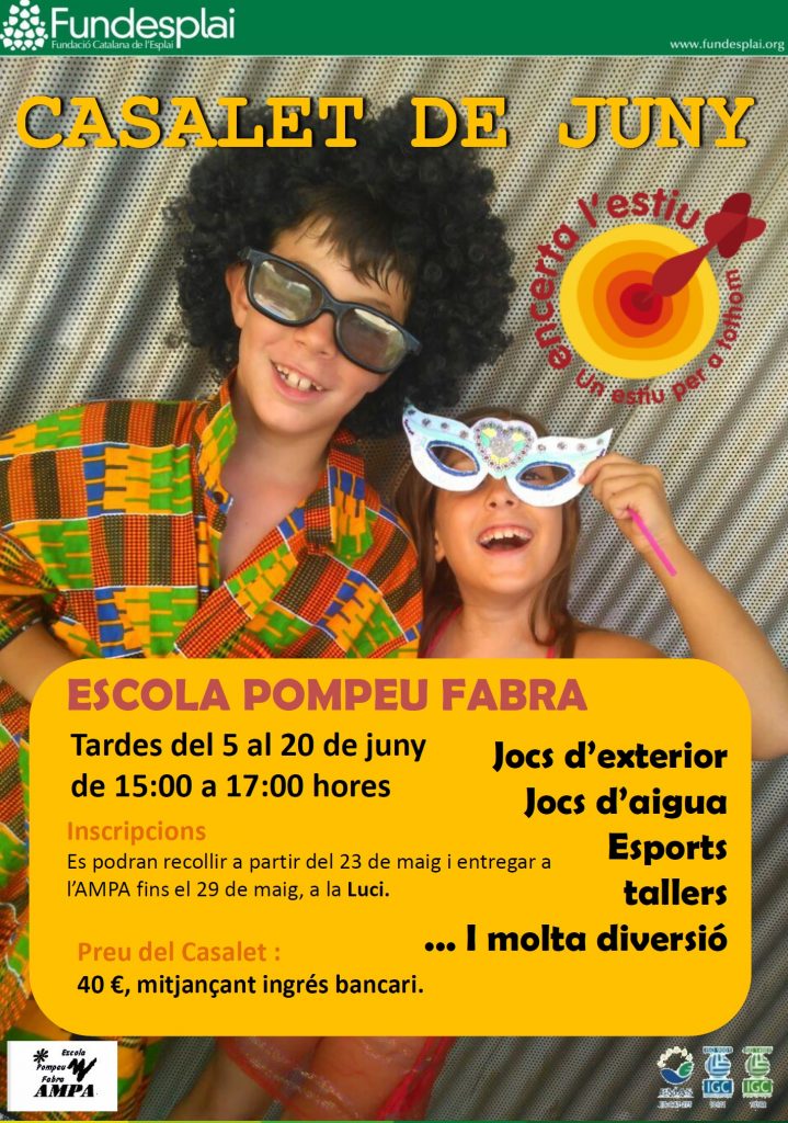 Cartell casalet POMPEU FABRA