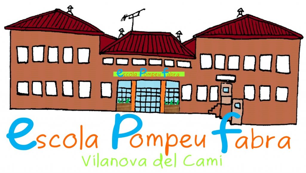 LOGO ESCOLA NOU amb retol i jardineres