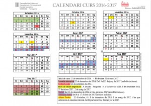 Calendari 2016-2017