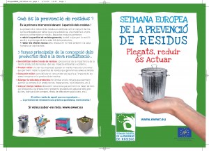 Setmana Europea de la prevenció de residus