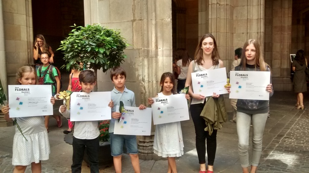 Participants dels Jocs Florals Escolars Barcelona 2016
