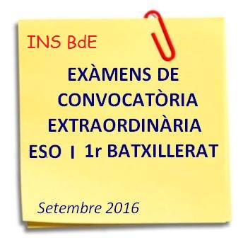 20160831-Examens-extraordinaria-Set16 INS bdE