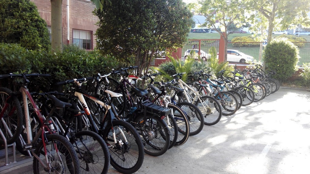 campanya "2 dies amb bici a l'institut"