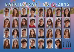 Orla de 2n de batxillerat 2013 - 2015