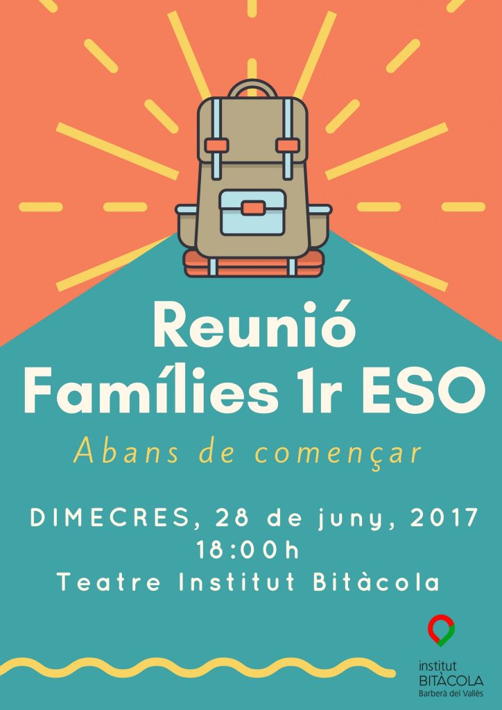 ReunióFamilies 1r ESO