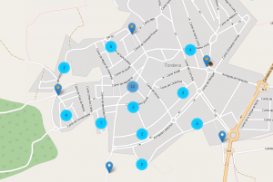 localització dels llocs de cria TOrdera