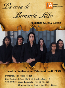 Teatre:La Casa de Bernarda Alba