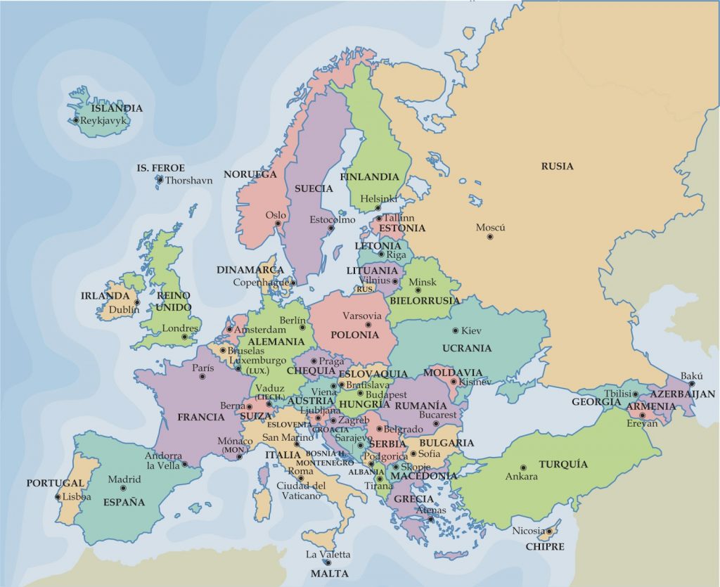europa-mapa-politic