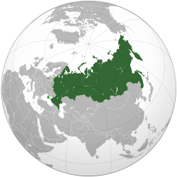 mapa RUSSIA