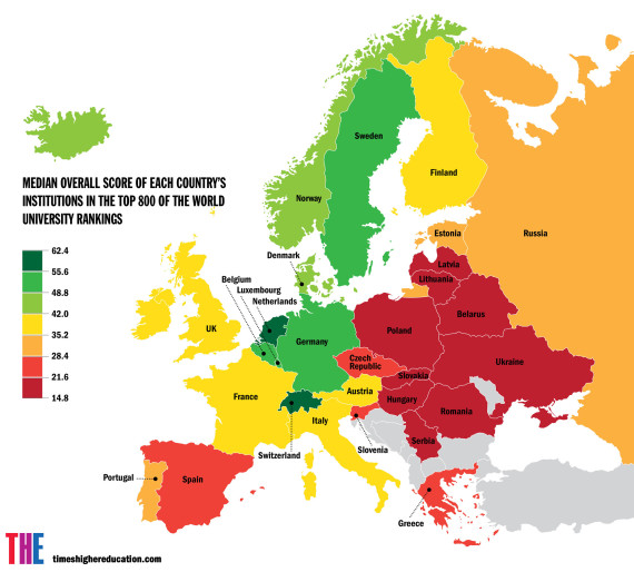 quadre univeristats europees 2016