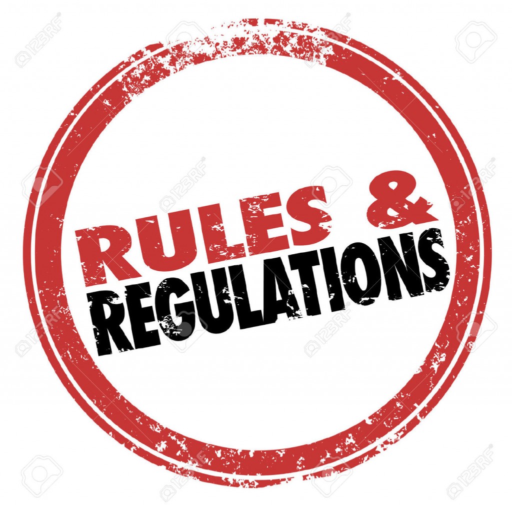 30365938-Reglas-y-Regulaciones-palabras-en-un-sello-rojo-que-ilustran-las-leyes-directrices-y-normas-que-debe-Foto-de-archivo