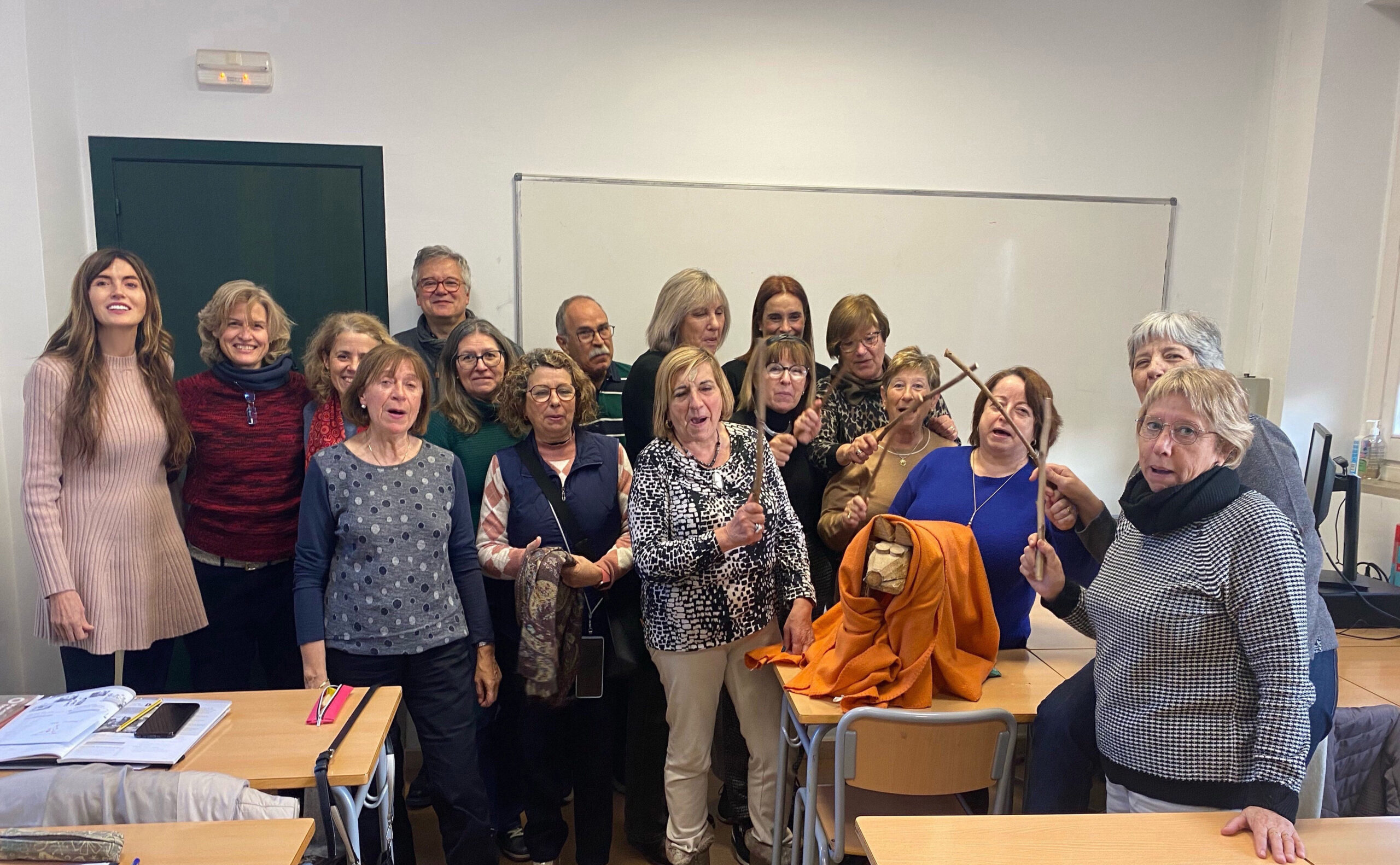 Tió de Nadal Escola d'Adults Valls