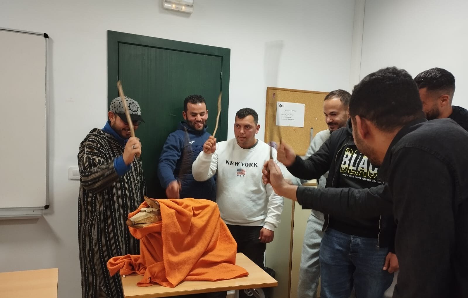 Tió de Nadal Escola d'Adults Valls