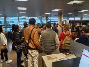 Visita del CFA Gavà a la Biblioteca Josep Soler Vidal