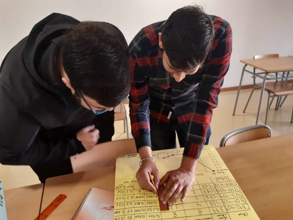 Alumnes del GES 2 del CFA Gavà i mesures estadístiques