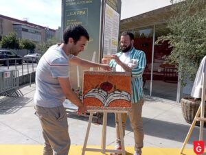 Panera de llavors presentada a la Fira d'Espàrrecs de Gavà