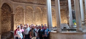 Foto de grup de l'Associació d'Alumnes del CFA Gavà a Girona
