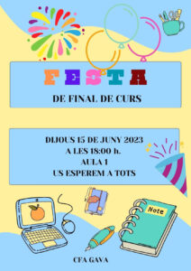 Festa final de curs