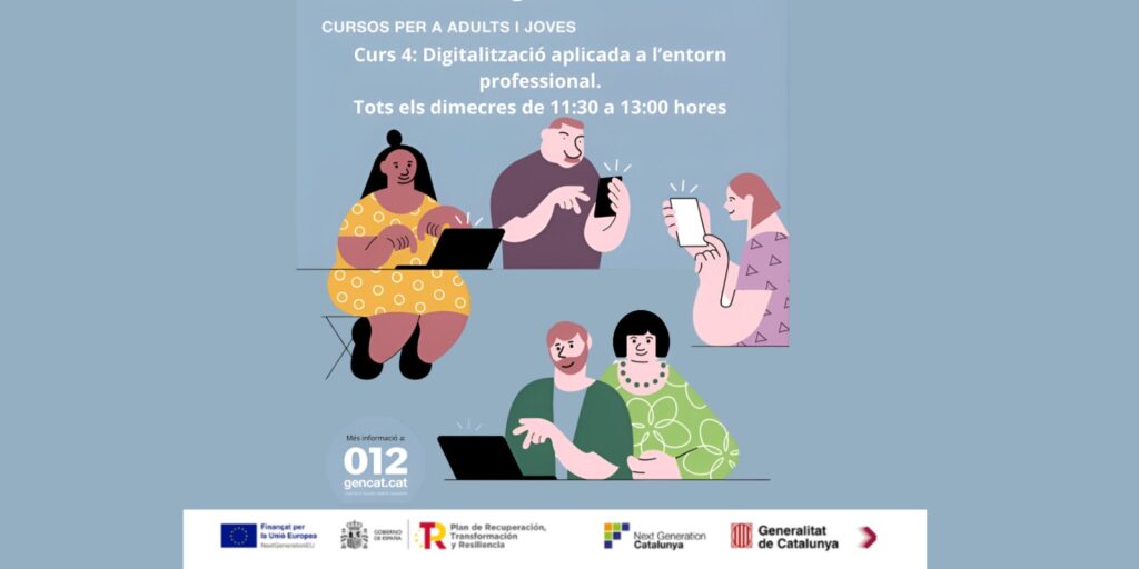 Nou curs de l’aula de capacitació digital