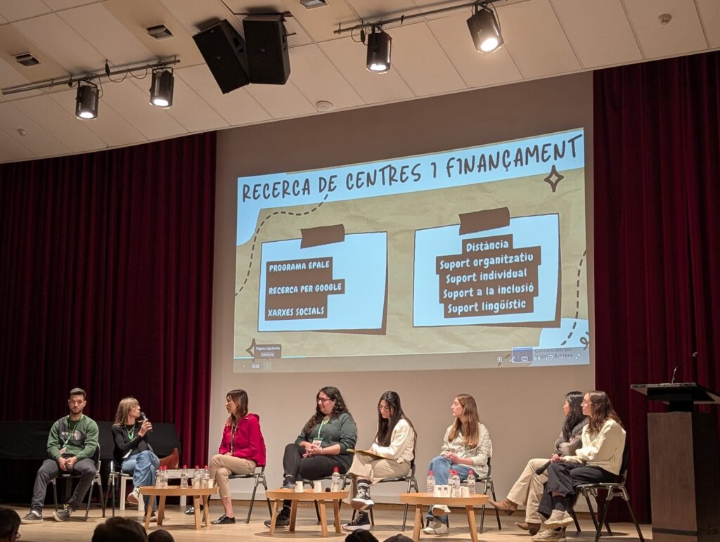 Presentació Erasmus Plus a la Fira Intercentres de CFA 2025