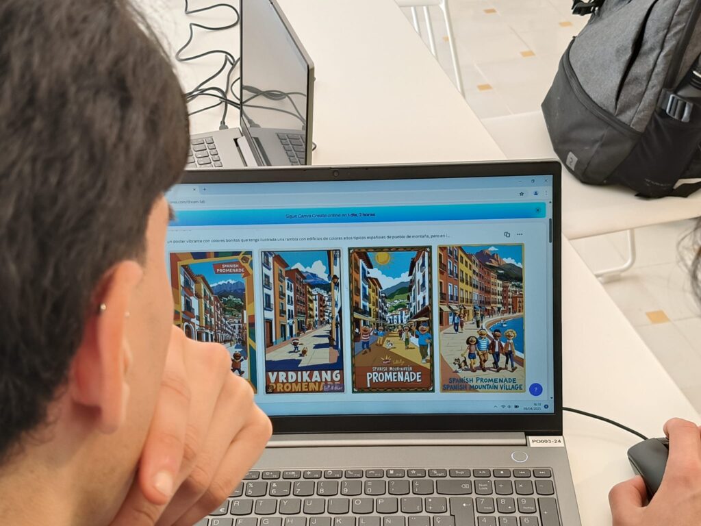 Programant IA amb Canva