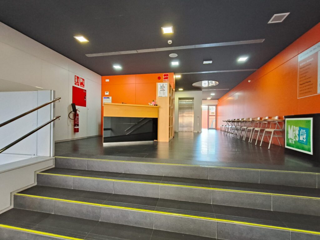 Consergeria i entrada del CFA Gavà