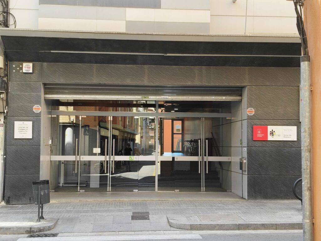 Entrada del CFA Gavà