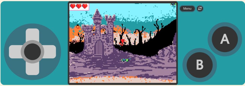 Joc arcade del caçador fet per la Lourdes