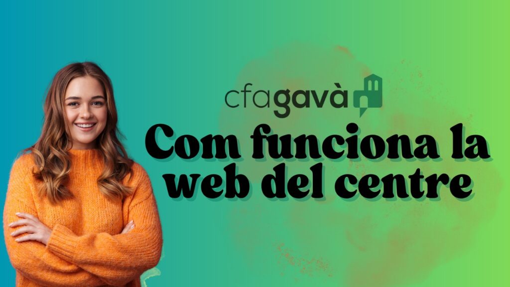 Bàner: com funciona la web del CFA Gavà
