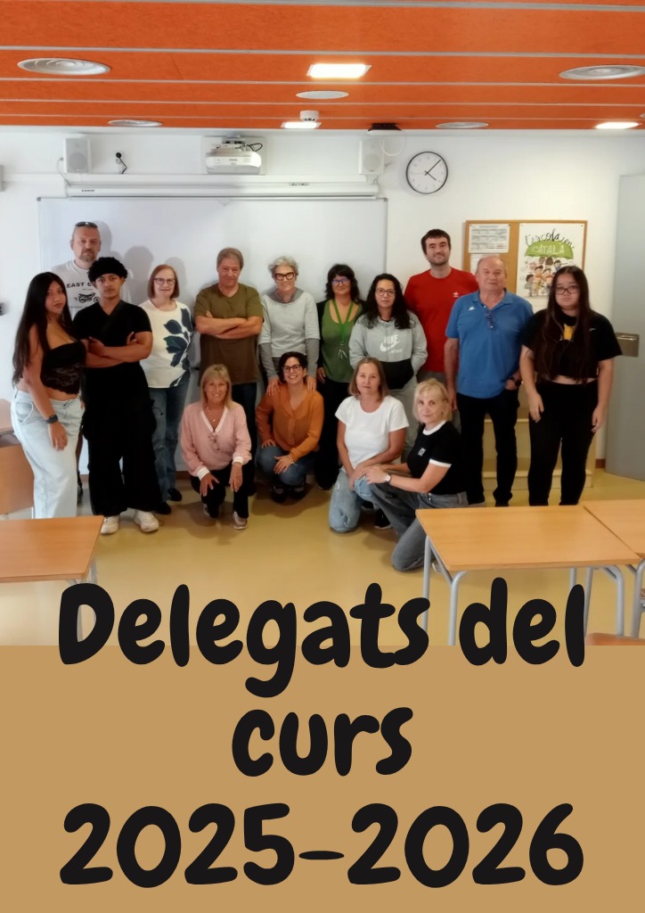 Fotografia dels delegats del curs 2025-2026 del CFA Gavà