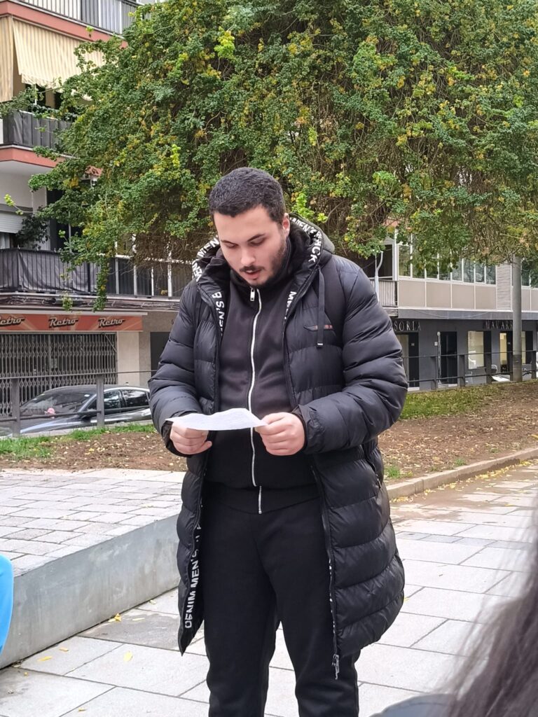 Alumnat del CFA Gavà a la ruta literària