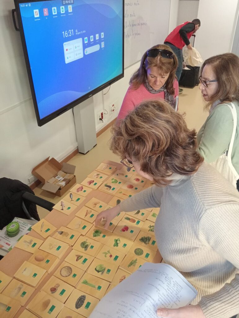 Alumnes a l'activitat de Dietètica i Nutrició