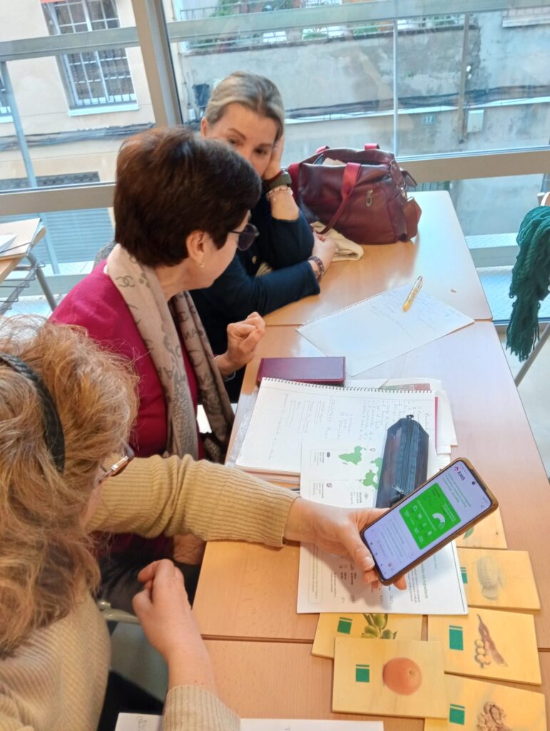 Alumnes a l'activitat de Dietètica i Nutrició