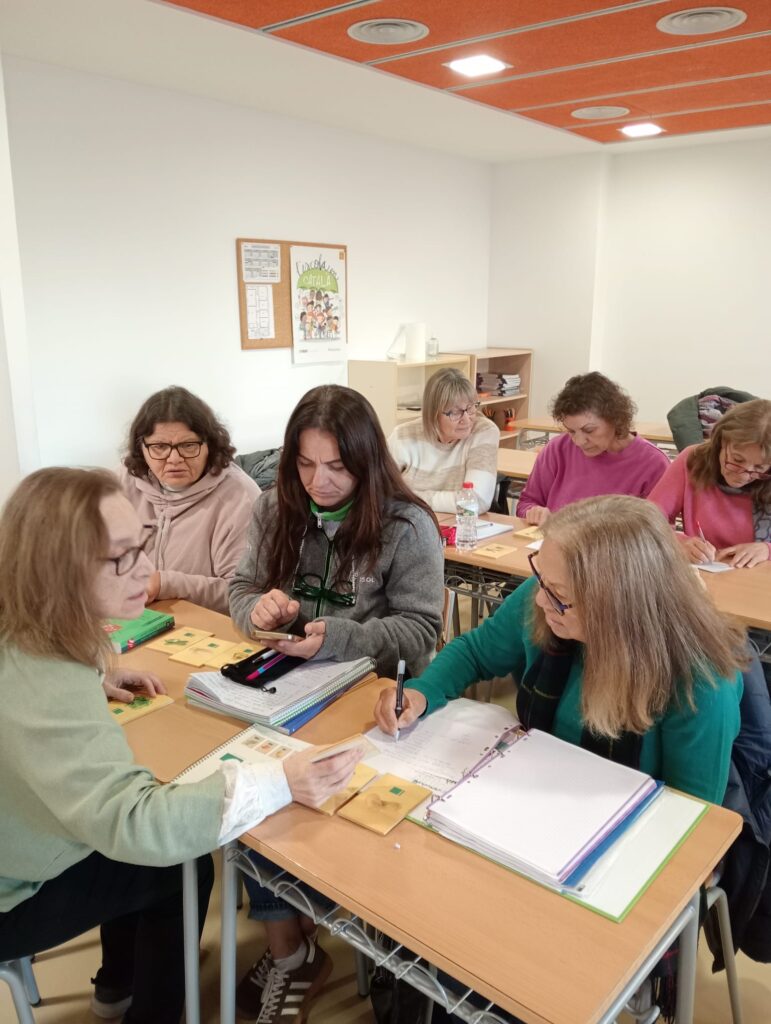 Alumnes a l'activitat de Dietètica i Nutrició