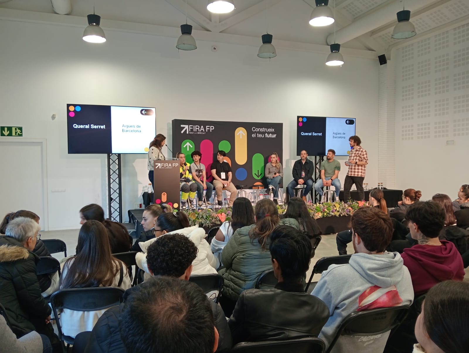 Alumnat del CFA Gavà a la fira FP