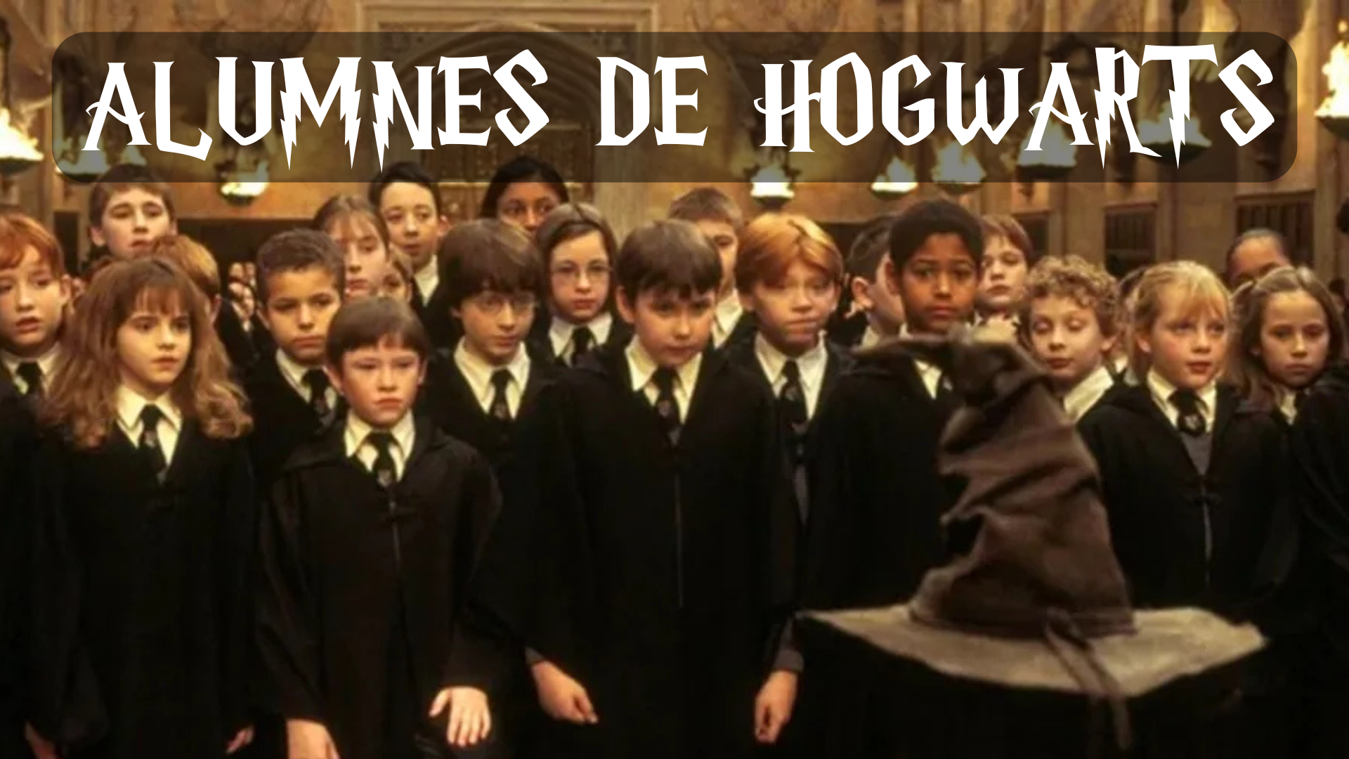 Imatge Grup Els alumnes i les alumnes de Hogward