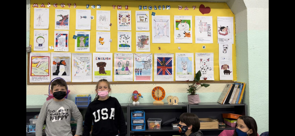 Our English Mascots!