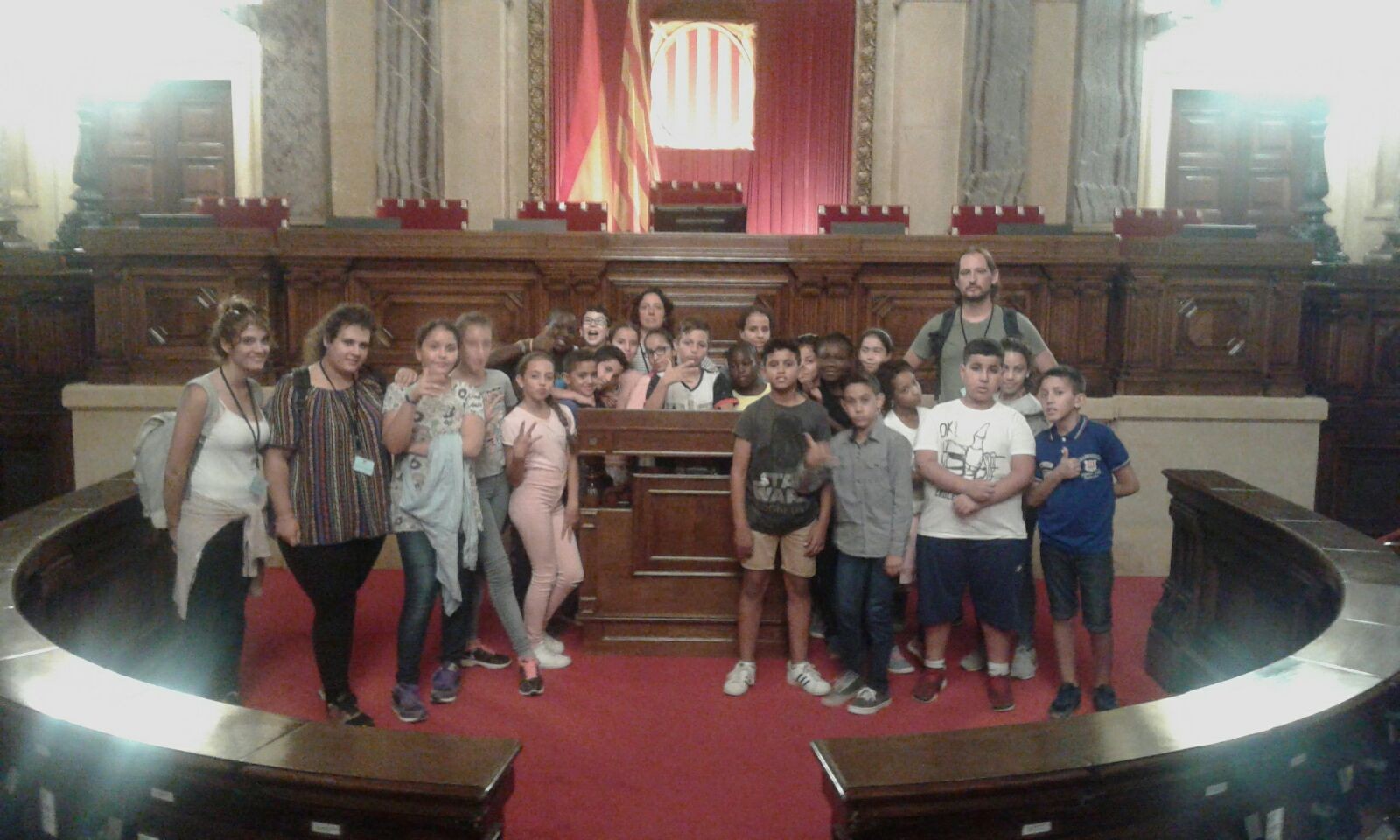 A dins del Parlament de Catalunya