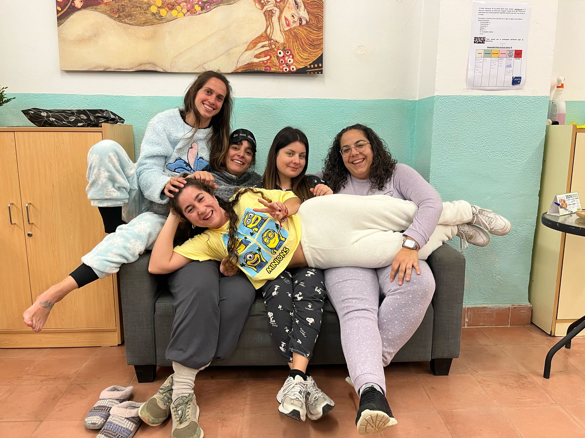 Les mestres amb pijama com diu el Rei Carnestoltes