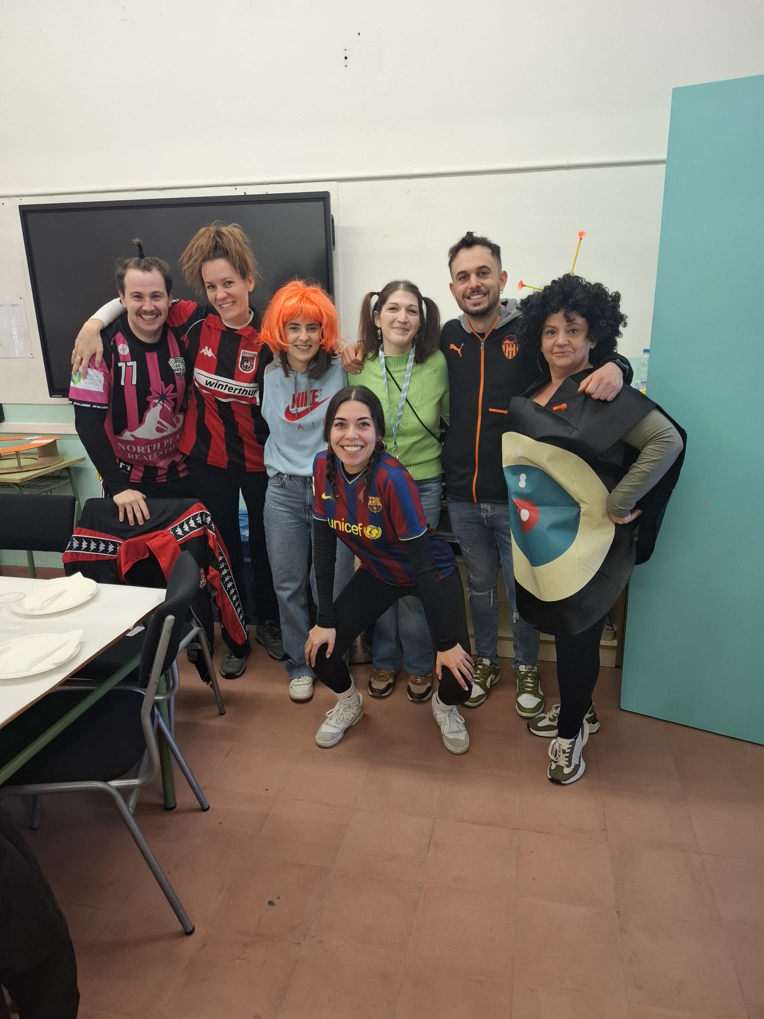 Avui pentinat divertit i d'esport!