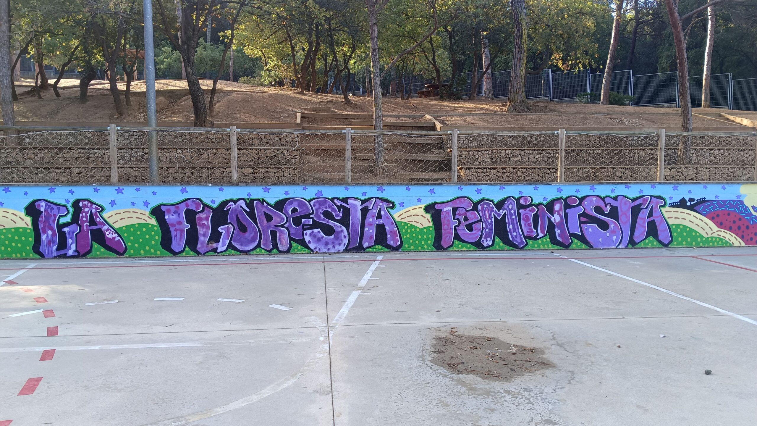 grafitti la floresta feminista