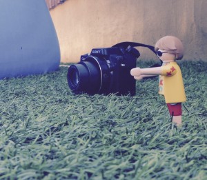 Playmobil fotograf